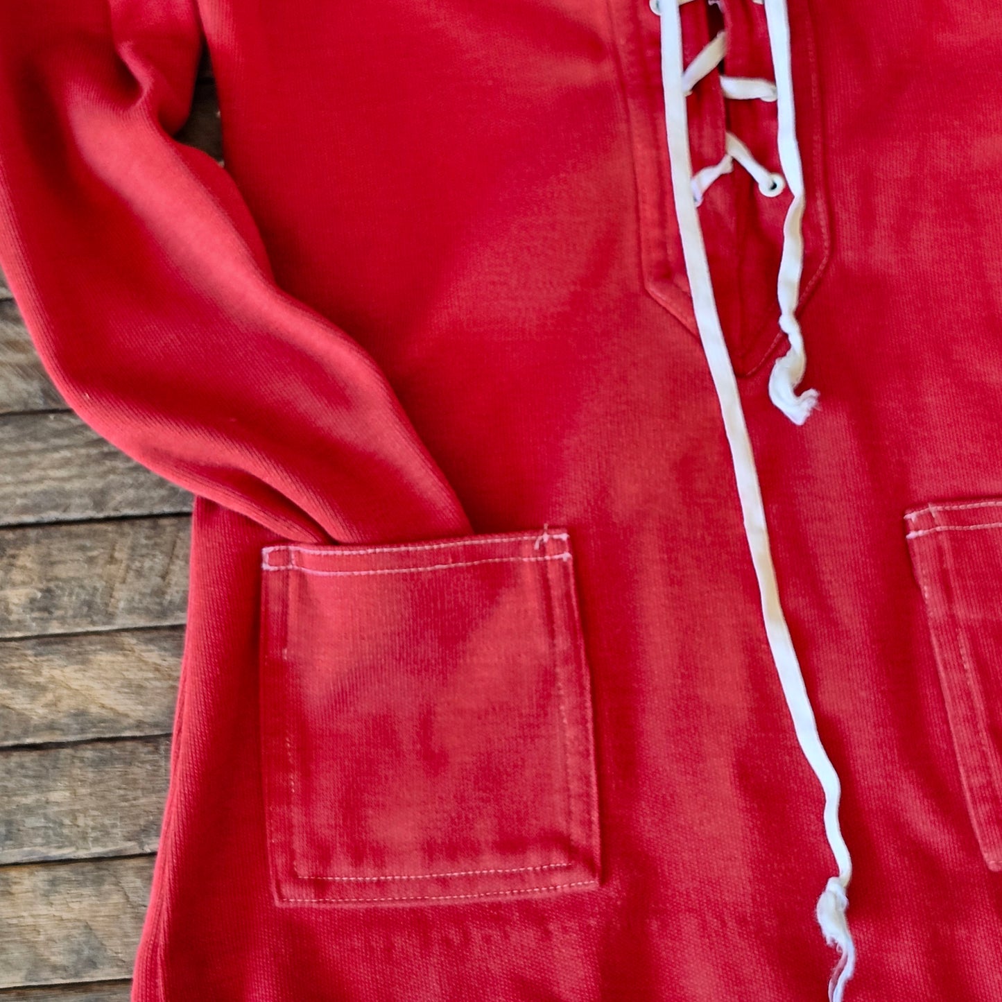 1970s Red Tunic Top Boys? size 5