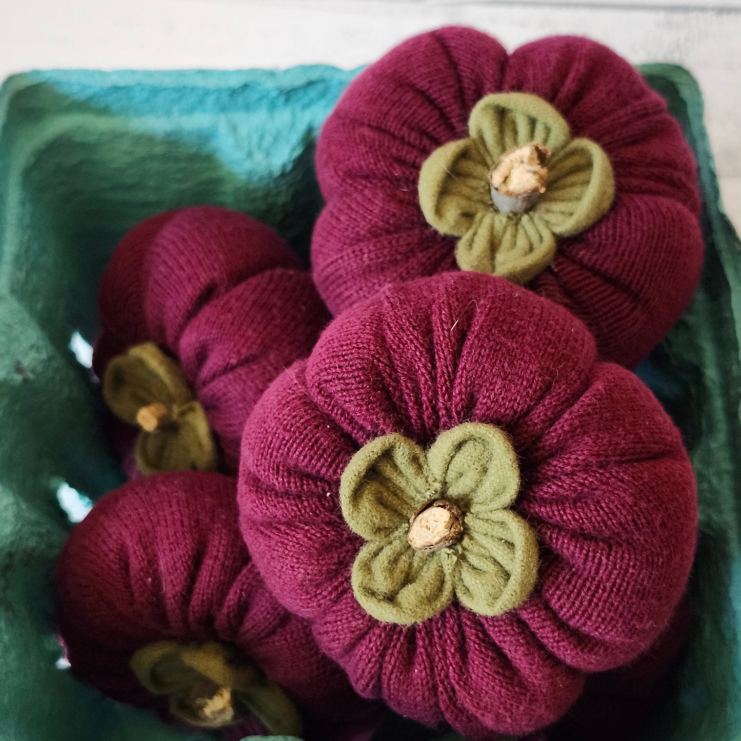Handmade Sweater Persimmon