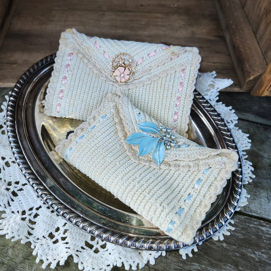Vintage Doily Handmade Purse