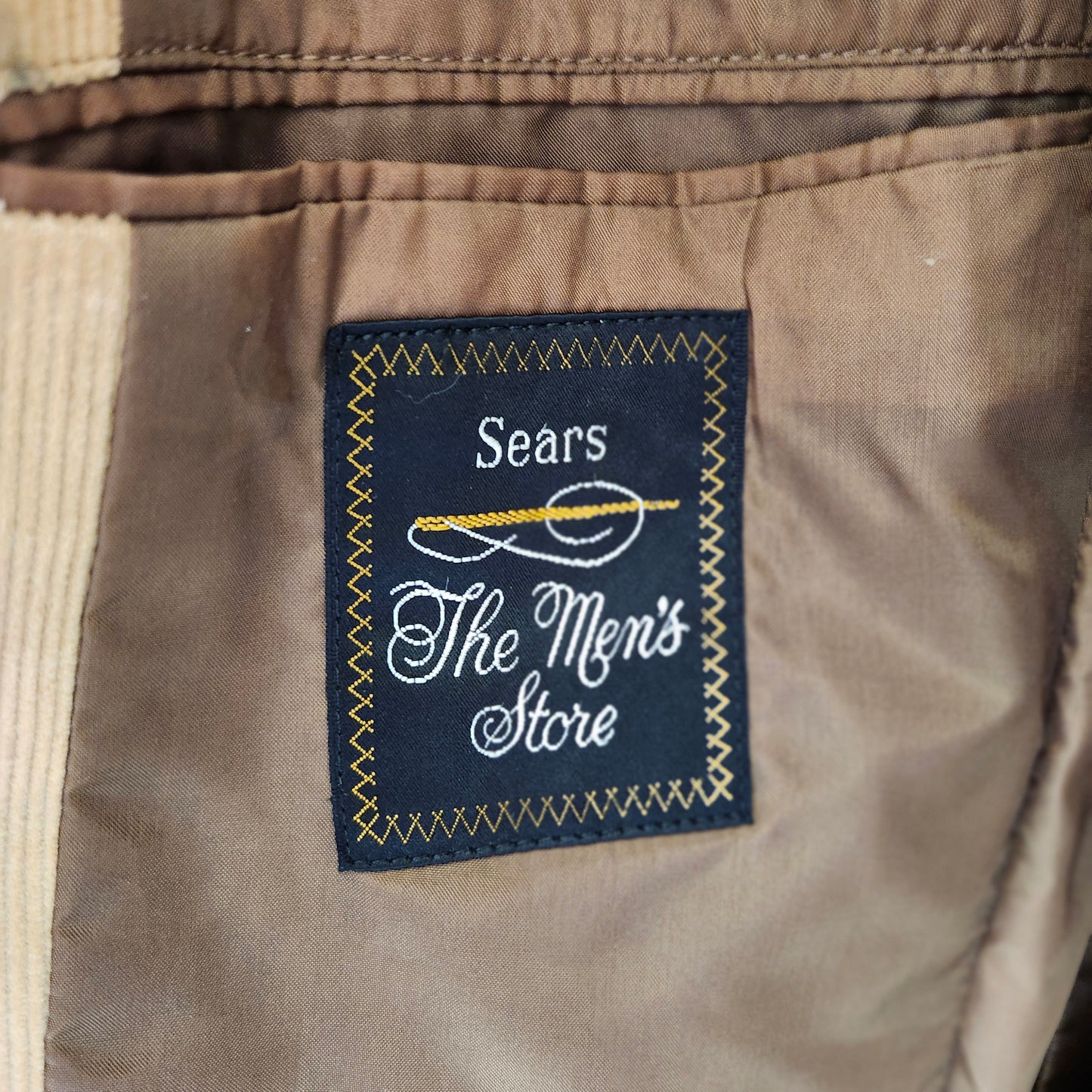 Vintage Sears Men's Corduroy Sport Jacket