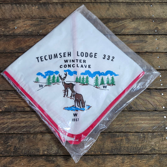 Tecumseh Lodge 1967 Boy Scout Scarf