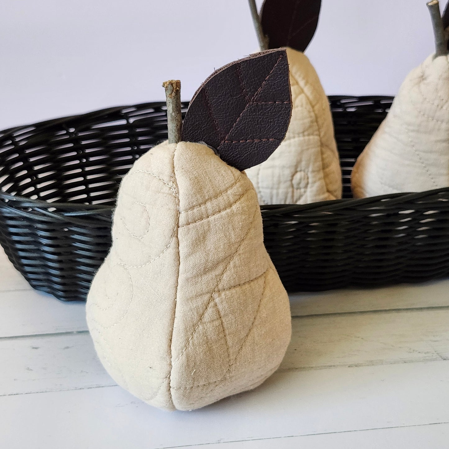 Handmade Quilt Pear