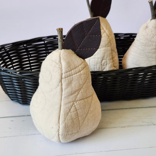 Handmade Quilt Pear