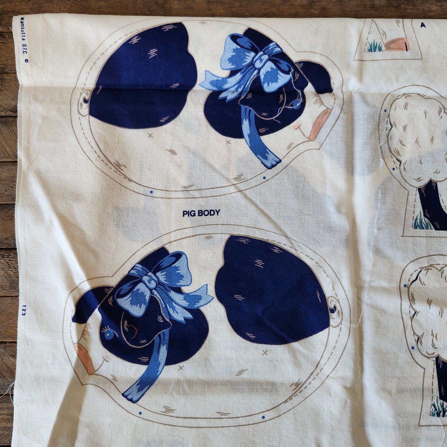 Stack-A-Mals Cut and Sew Panel