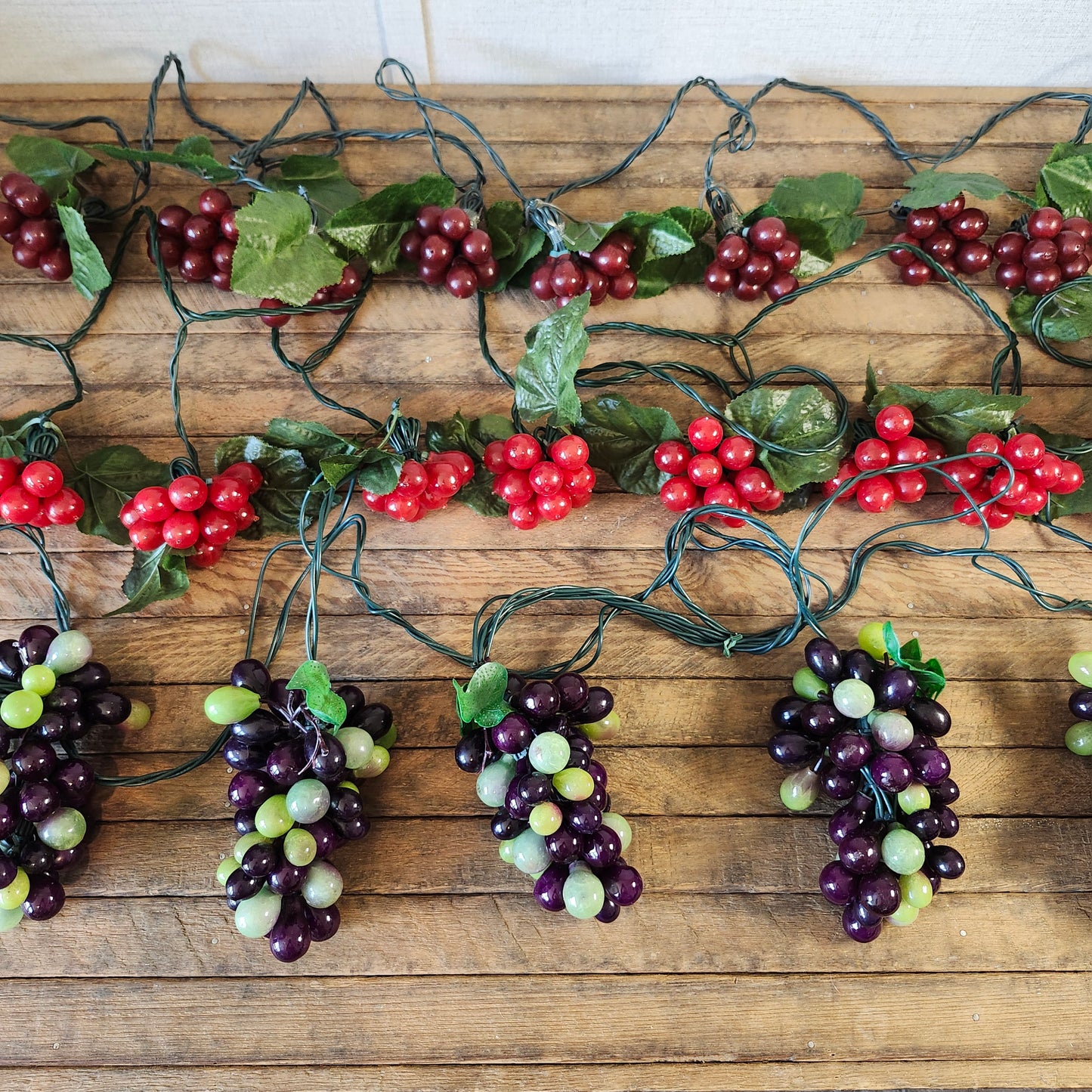 Grapes Vintage String Lights