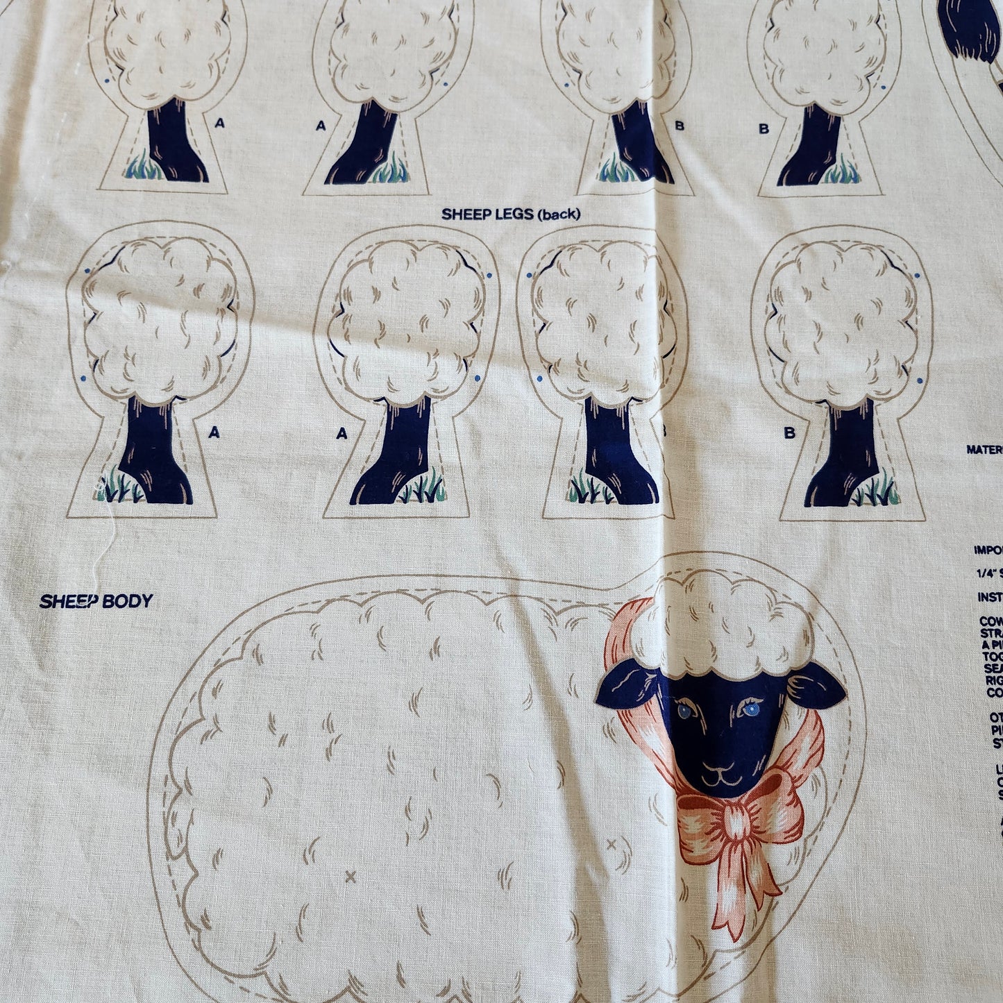 Stack-A-Mals Cut and Sew Panel