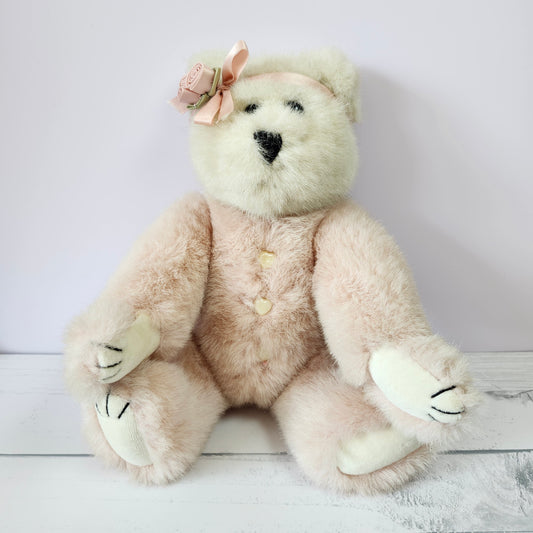 Vintage Boyds Collection Pink Teddy Bear