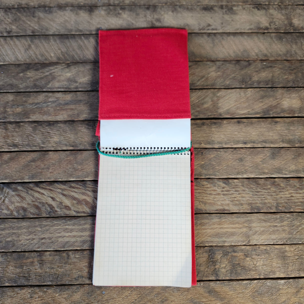 Vintage Handmade Notebook Cover with Notebook