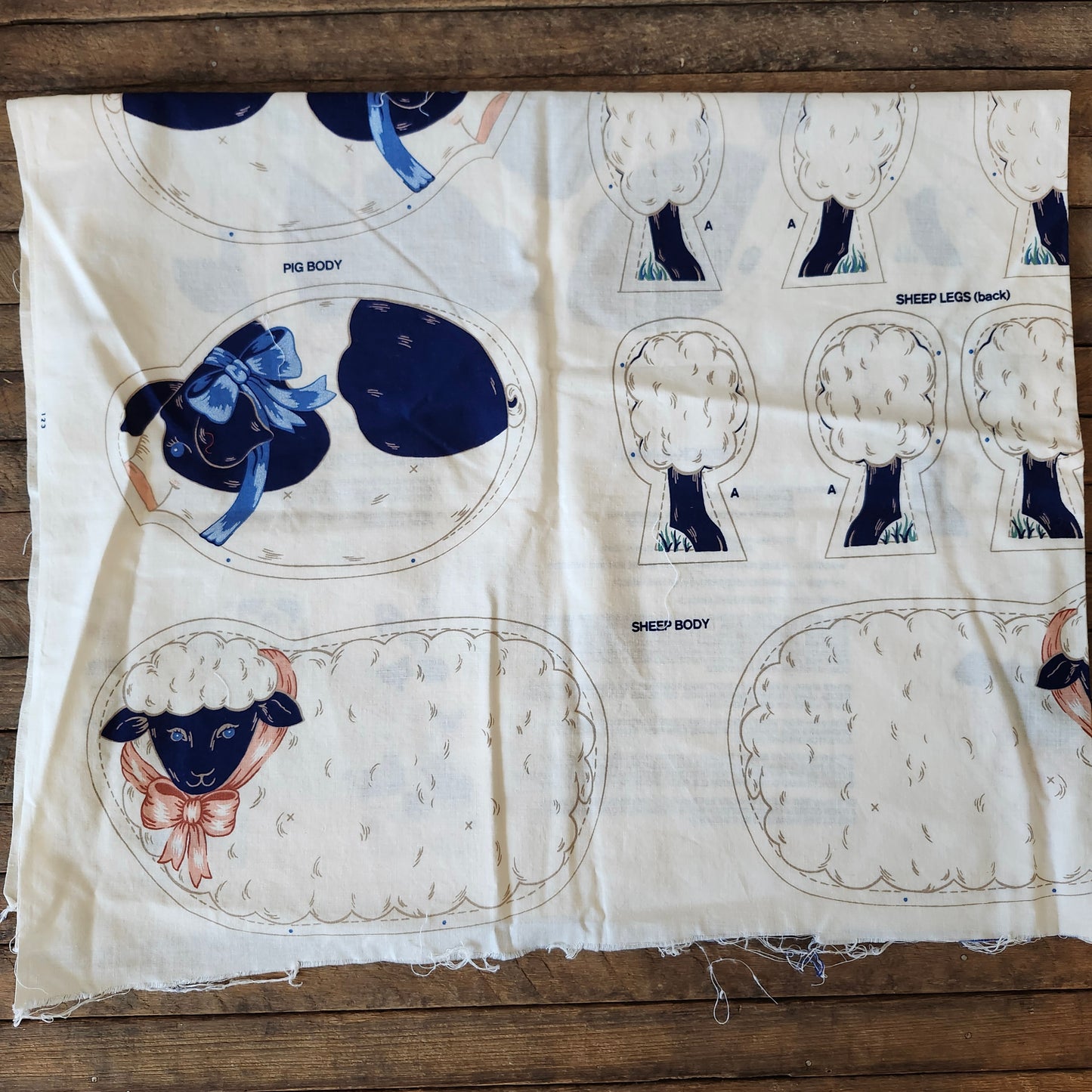 Stack-A-Mals Cut and Sew Panel