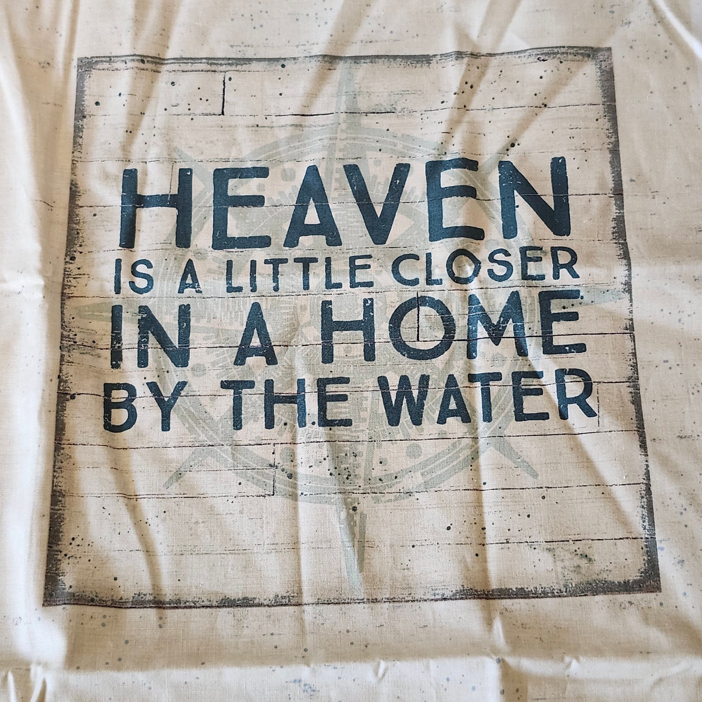 Beach House Cut and Sew Panel