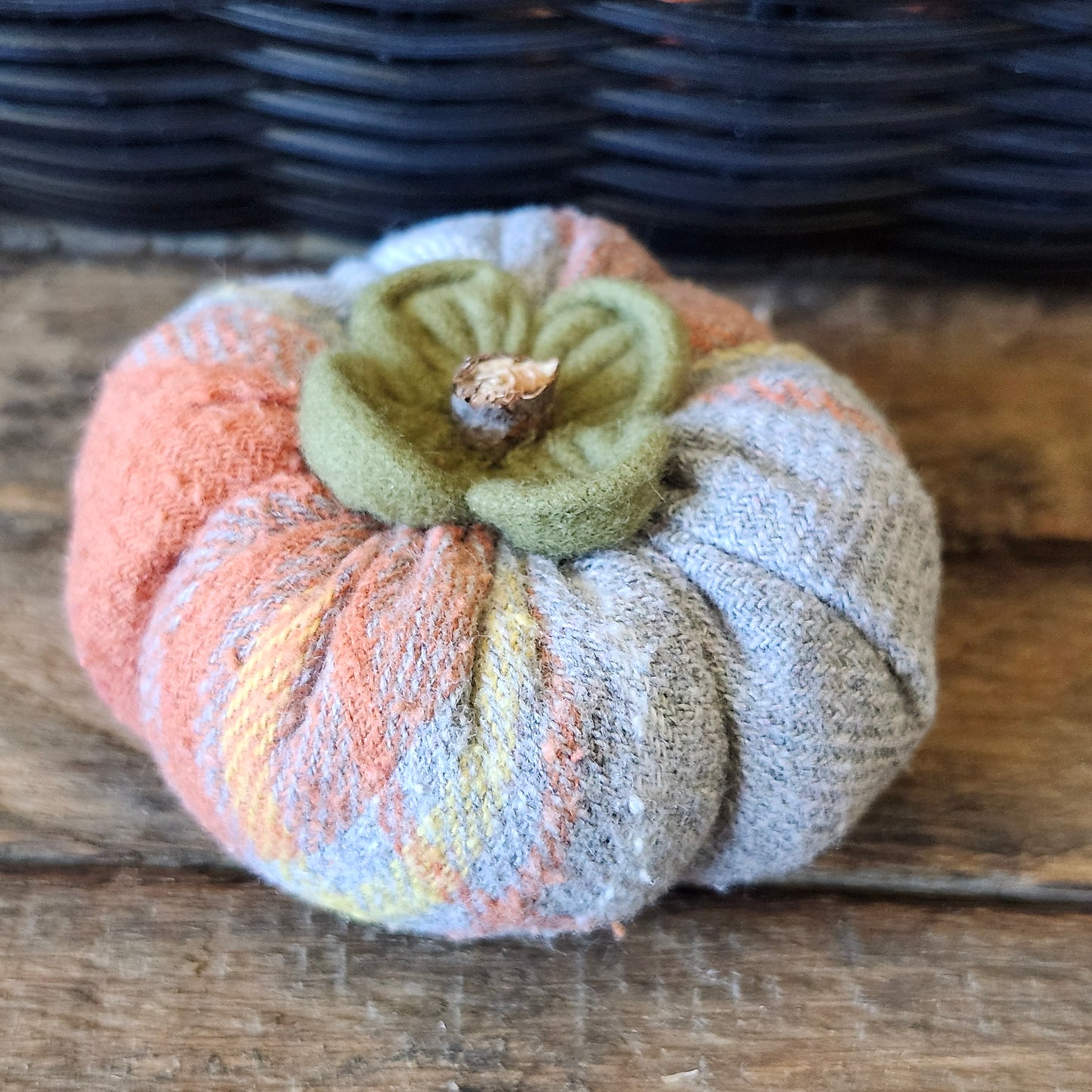 Handmade Flannel Persimmon