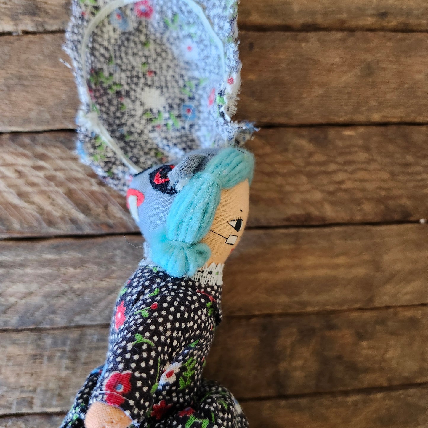 Little Red Riding Hood, Grandma, Big Bad Wolf, Three in One Topsy Turvy Doll