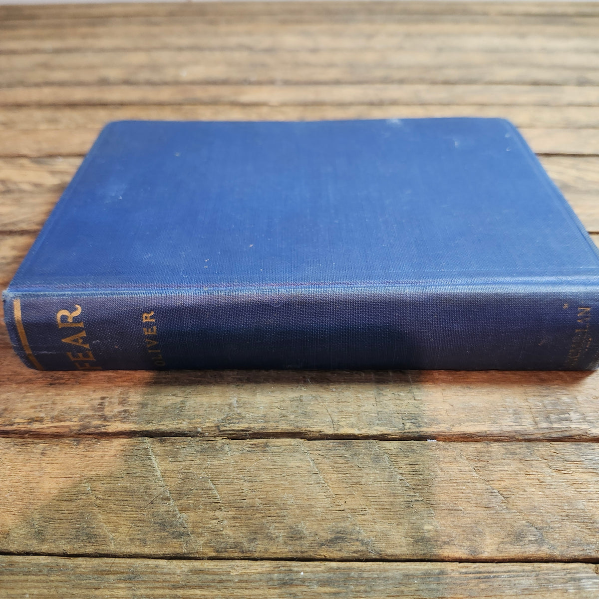 Fear, the Autobiography of James Edwards by John Rathbone Oliver 1930