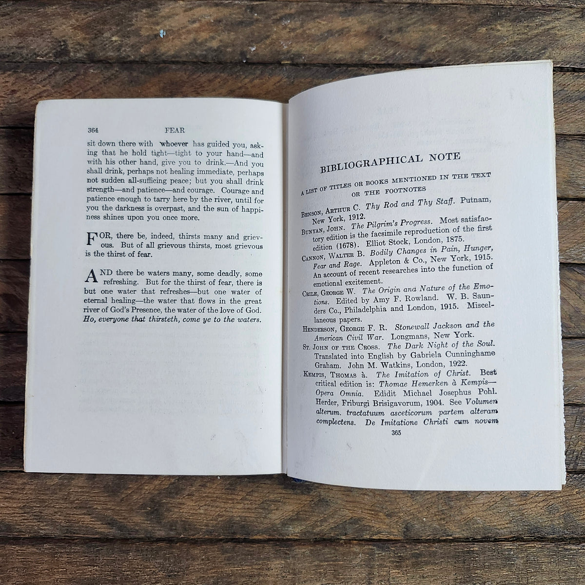 Fear, the Autobiography of James Edwards by John Rathbone Oliver 1930
