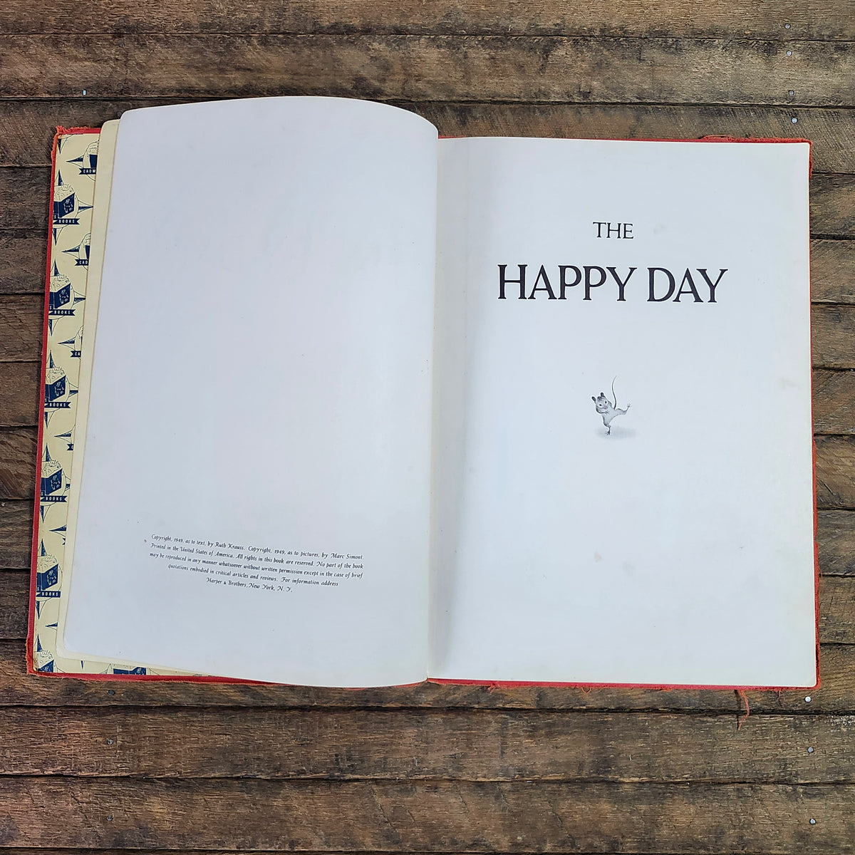 The Happy Day by Ruth Krauss 1949, Special Edition